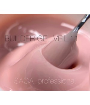 Гель Saga Builder Gel Veil №011, 15 мл